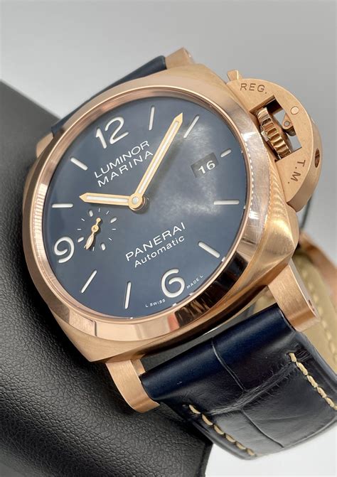 panerai luminor marina goldtech|panerai luminor marina 44mm.